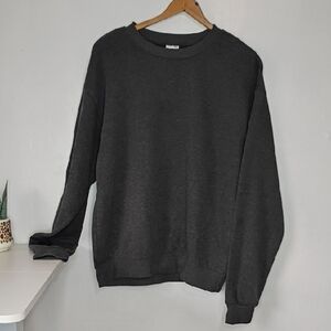 Mission Ridge Men’s Charcoal Gray Sweatshirt – Size Medium, Soft & Cozy Pullover